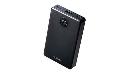 半固体モバイルバッテリー(10000mAh/35W) ブラック