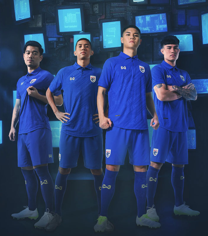 タイ代表 練習着 ユニフォーム上下 セットアップ タイ代表 練習着 ユニフォーム上下 セットアップ タイ代表 練習着