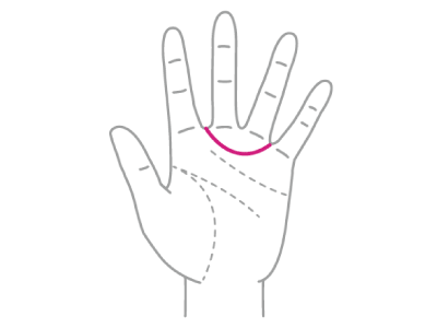 愛情に恵まれ、美的センスも抜群の人が持つ『金星帯』とは！？【手相の教科書】