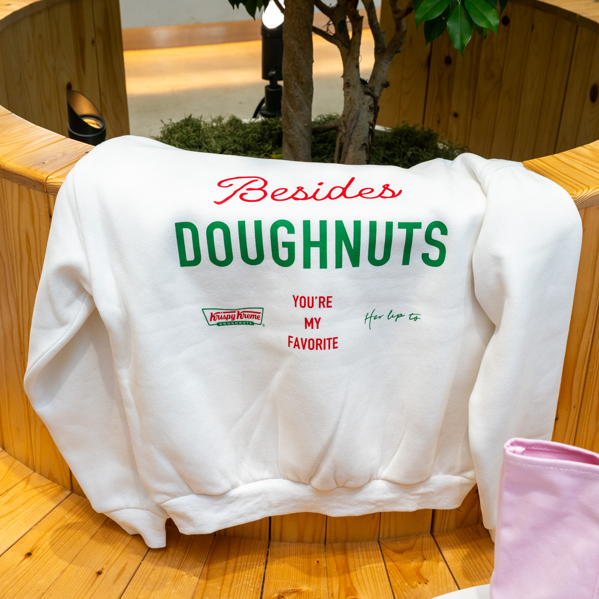 Krispy Kreme Doughnuts×Her lip to スウェット Her lip to スウェット