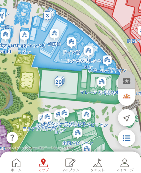 大阪・関西万博の公式マップが見づらいので有志が作った非公式