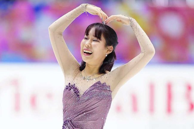 今季限りでの引退を表明した三原舞依【写真：矢口亨】