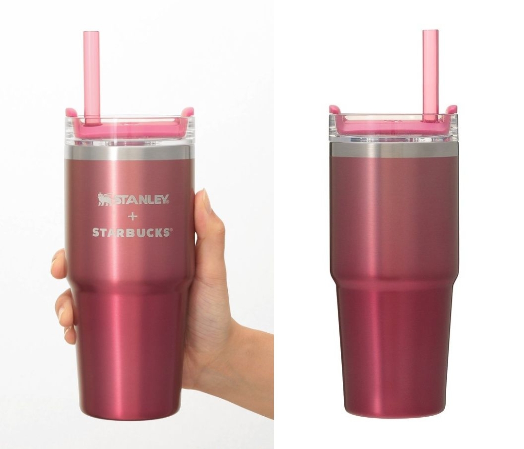 スタバの新作グッズ『ホリデーシーズン2024』第2弾、ゴールドのボトル