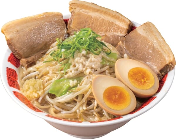 「厚切り焼き豚のバミ郎そば」(マシ盛り)