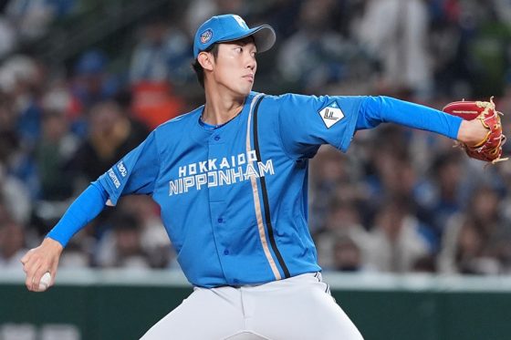 日本ハム・福島蓮【写真：小林靖】