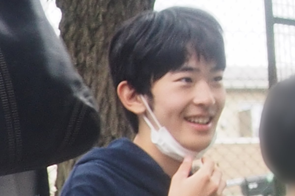 やどかり祭で笑顔を見せられていた悠仁さま(写真:読者提供・2025年6月1日)