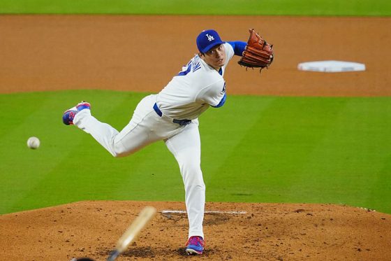 ガーディアンズ戦に先発したドジャース・大谷翔平【写真：黒澤崇】