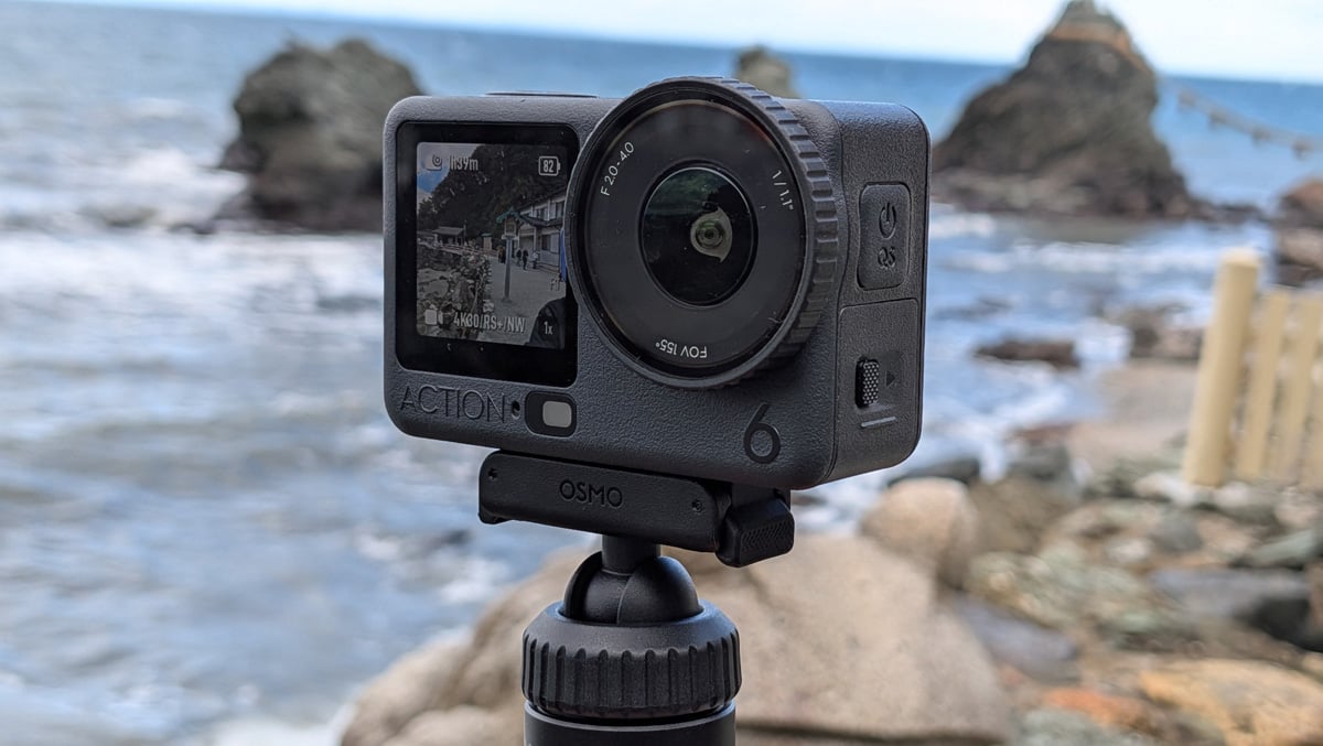 DJI「Osmo Action 6」を持って旅先で撮影してみた 可変絞り機構で日中から夜間までさまざまなシーンに対応するアクションカメラ