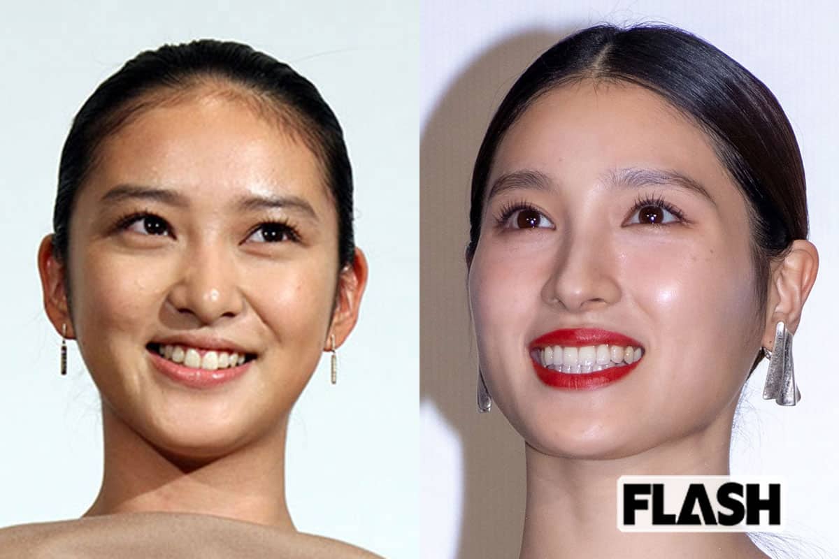  武井咲（左）と土屋太鳳 