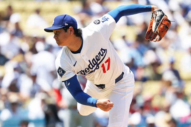 カージナルス戦で先発登板したドジャースの大谷翔平【写真：ロイター】