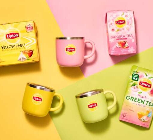 リプトンと白湯専科マグカップがコラボ 毎日ほっこり&毎日ほっこり