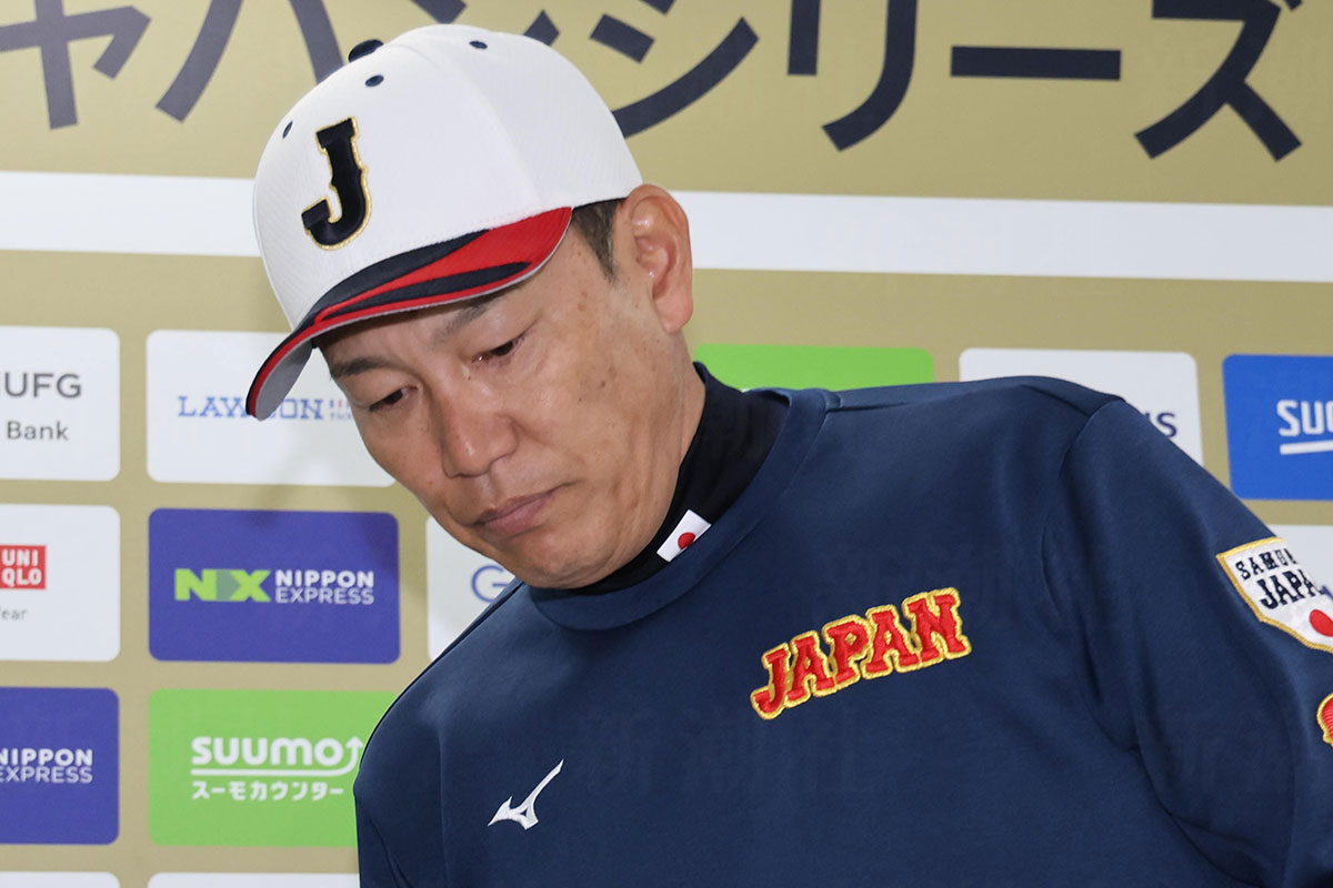 チームを連覇へと導くことができなかった井端監督