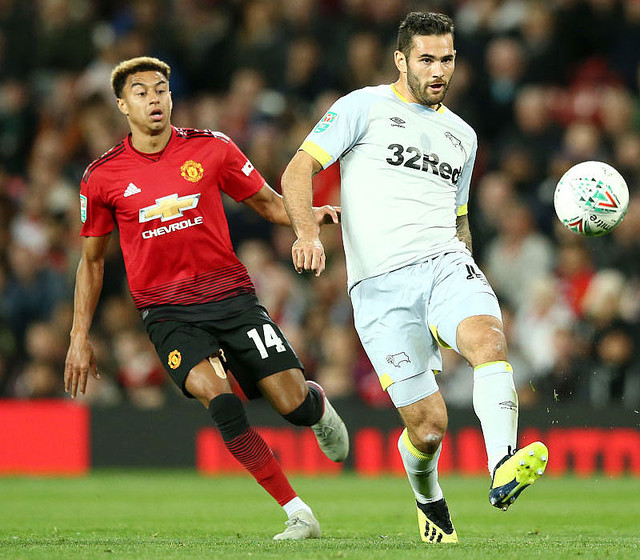 古豪ダービー・カウンティ、「強豪から大金星」の2018-19ユニフォーム