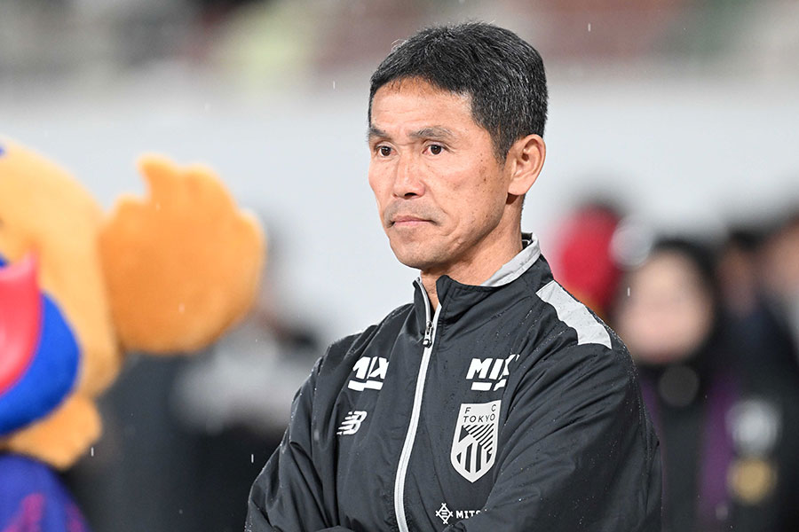 FC東京の松橋力蔵監督【写真:徳原隆元】
