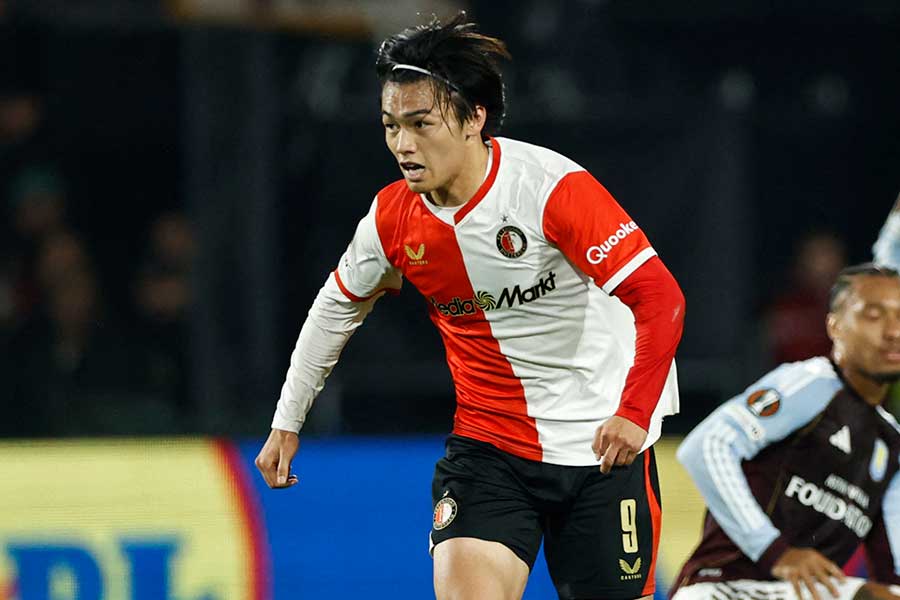 フェイエノールトの上田綺世【写真：ロイター】