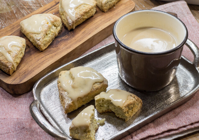  うちで作ればお値段10分の1！？ホットケーキミックスで簡単！スタバ風アールグレイスコーン 