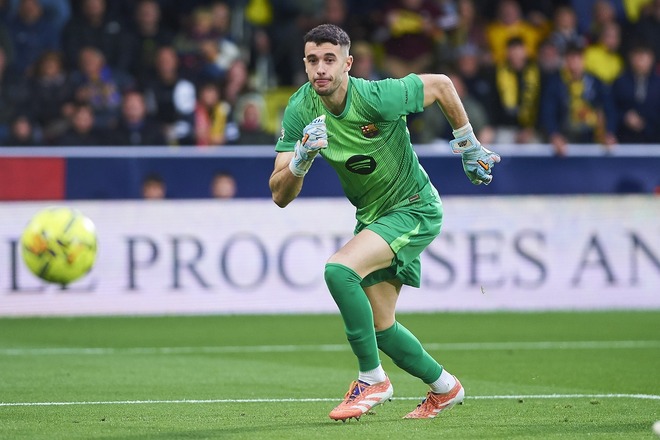 まさかのトラップミスで失点を招いたJ・ガルシア。（C）Getty Images