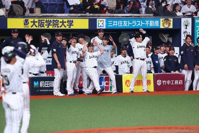 WBCで連覇を目指す侍ジャパン【写真： 加治屋友輝】