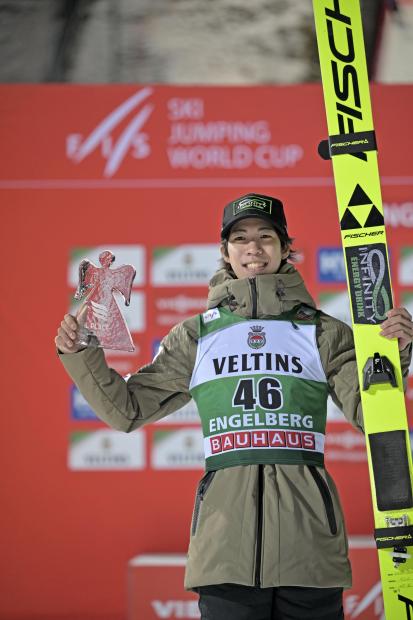 二階堂蓮が3位、連続表彰台　W杯ジャンプ男子第10戦