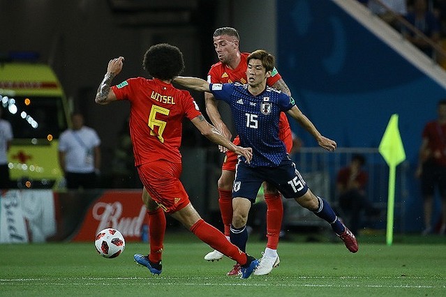 ベルギー戦は１点差の「惜敗」。しかし、「惜しかった」で済ませてはいけない。写真：JMPA代表撮影（滝川敏之）