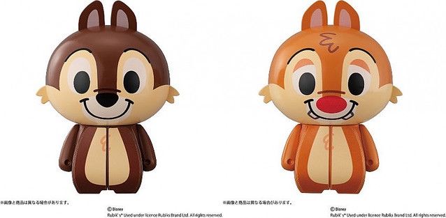 『Charaction CUBE DISNEY SERIES3』は、チップとデール