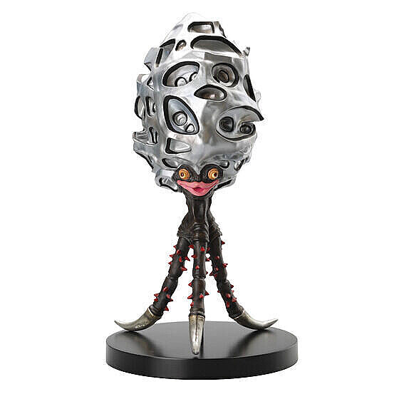 エクスプラス　チブル星人　箱なし ウルトラセブン』無彩色キットで発売された「チブル星人」が極上彩色