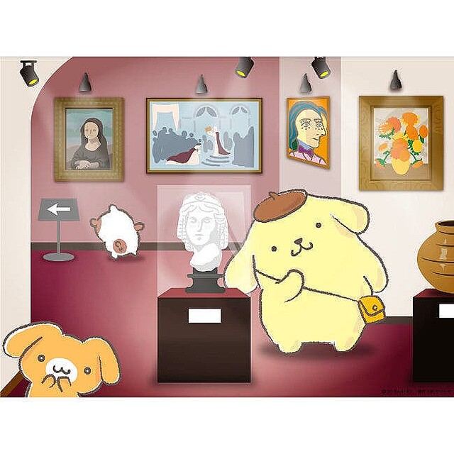 ポムポムプリンの新しいおでかけ日記 最終回「美術館」 - ライブドア