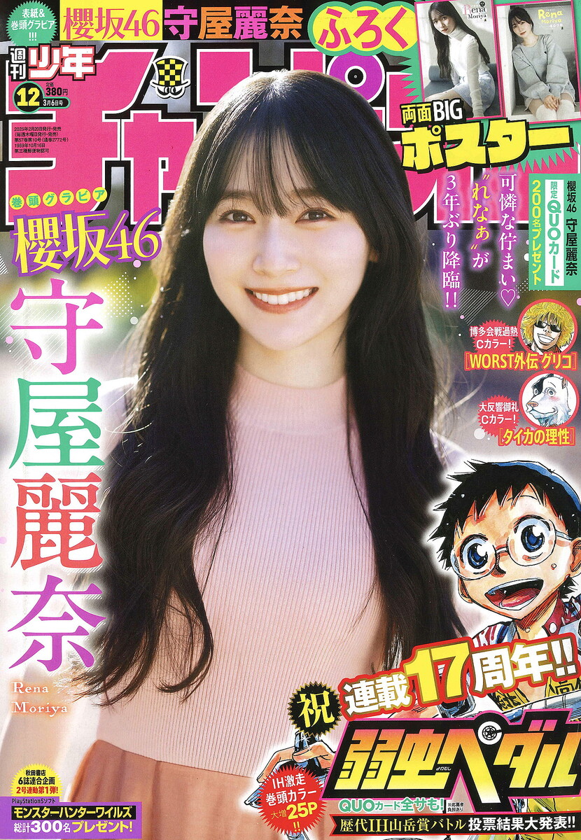 櫻坂46 森田ひかる 広範囲 新せ界 B2 ポスター