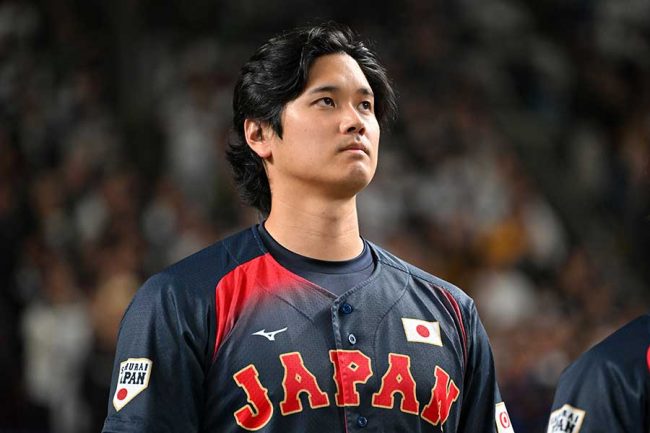 侍ジャパンに合流した大谷翔平【写真：Getty Images】