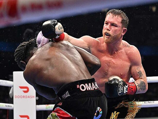 カネロvsクロフォード記念グローブ