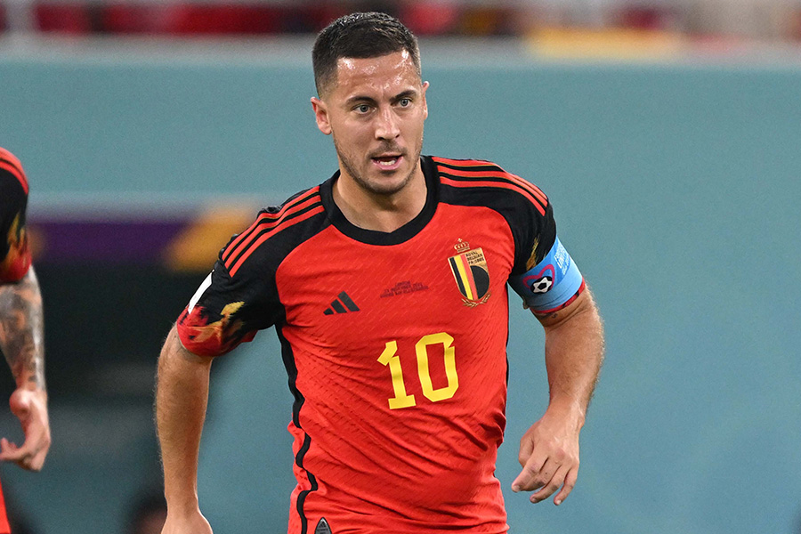 32歳で現役引退を決断したエデン・アザール【写真：徳原?元】