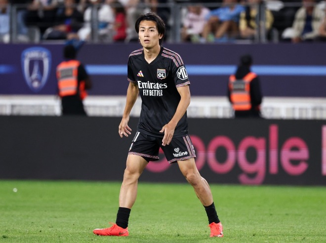 75分から途中出場した中村。（C）Getty Images