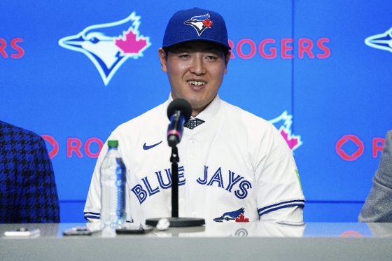 Bジェイズ・岡本和真【写真：ロイター】