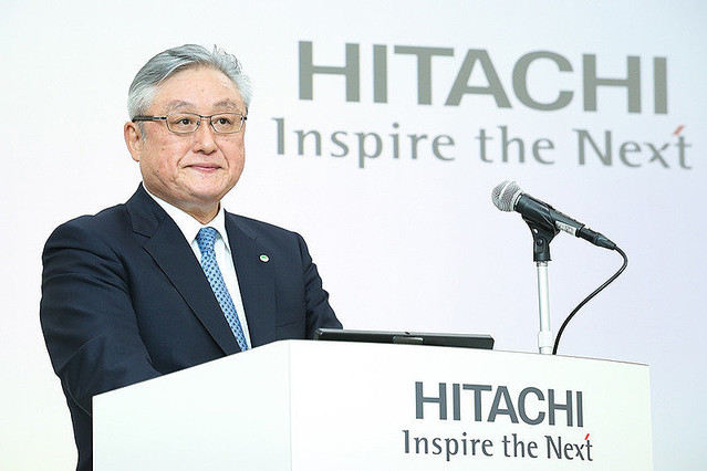 日立の東原敏昭社長
