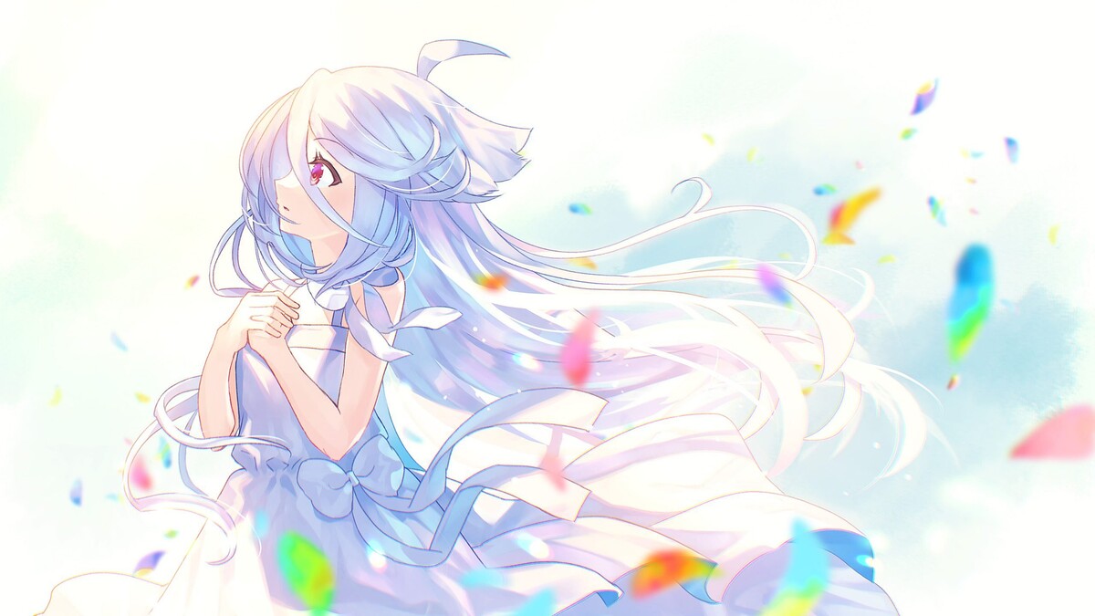 複製原画 光る美少女展2024 色紙　奏鳴の宙 複製原画 光る美少女展2024 色紙 奏鳴の宙