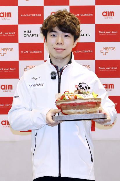フィギュア世界選手権もメダルを　五輪「銅」佐藤駿が意欲