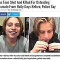 いじめの被害者を助けたことで射殺された少年(画像は『UNILAD 2020年2月9日付「Texas Teen Shot And Killed For Defending Classmate From Bully Days Before, Police Say」(CBS DFW)』のスクリーンショット)