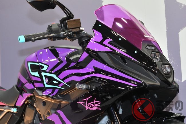 ジュリ様 スズキが斬新「ストリートファイター6」バイクを発表！「ジュリ