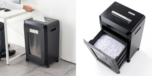 最大16枚を一気に細断！静音・大容量の業務用マイクロカット