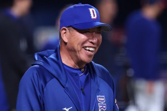 中日・井上一樹監督【写真:加治屋友輝】