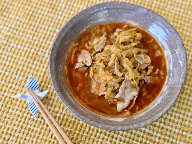 コチュジャン味にアレンジしたポカポカあったまるレシピ