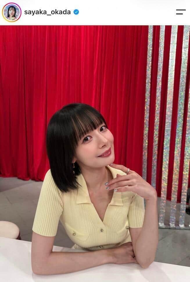 岡田紗佳さんのインスタグラム(@sayaka_okada)より