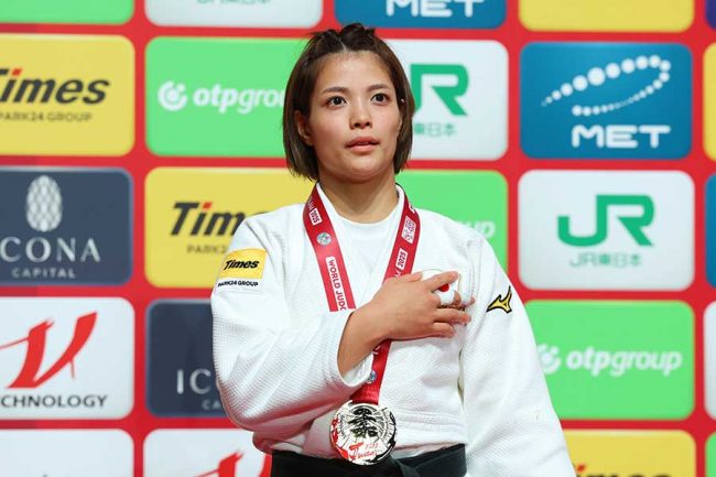 グランドスラム東京に出場した阿部詩【写真：YUTAKA/アフロスポーツ】