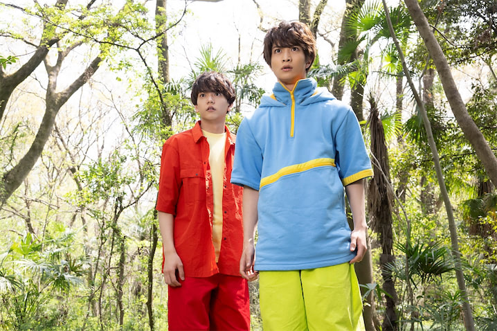 左からタオリン（演／中島颯太）、ショウマ（演／知念英和） 映画「ガヴ・ゴジュウジャー」製作委員会　（C）石森プロ・テレビ朝日・ADK EM・東映
