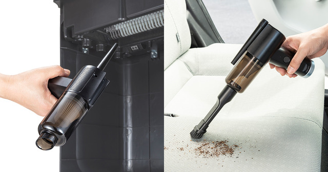強力噴射と吸引が可能!1台2役の電動エアダスター&バキュームクリーナー