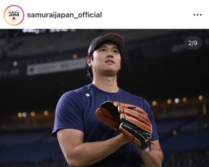 侍ジャパン公式Instagramより引用