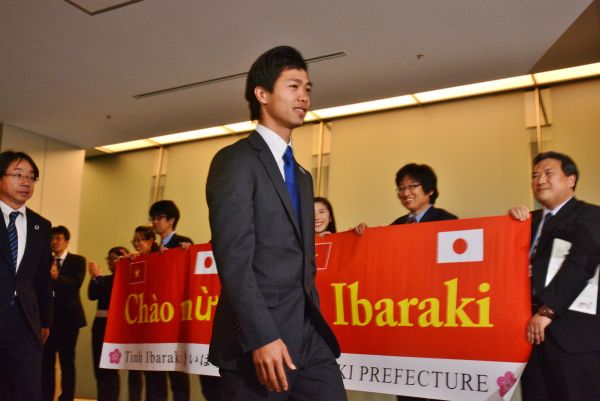 水戸 グエン コンフォン選手が いばらきベトナム交流大使 に就任 ライブドアニュース