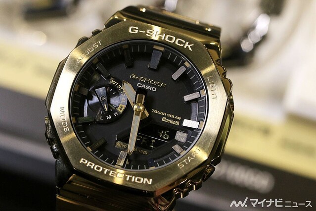 洗濯機可 G-SHOCKフルメタルCASIO GM－B2100GD－9AJF - 通販 - www