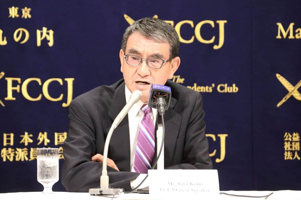 河野太郎元デジタル相（2024年撮影）
