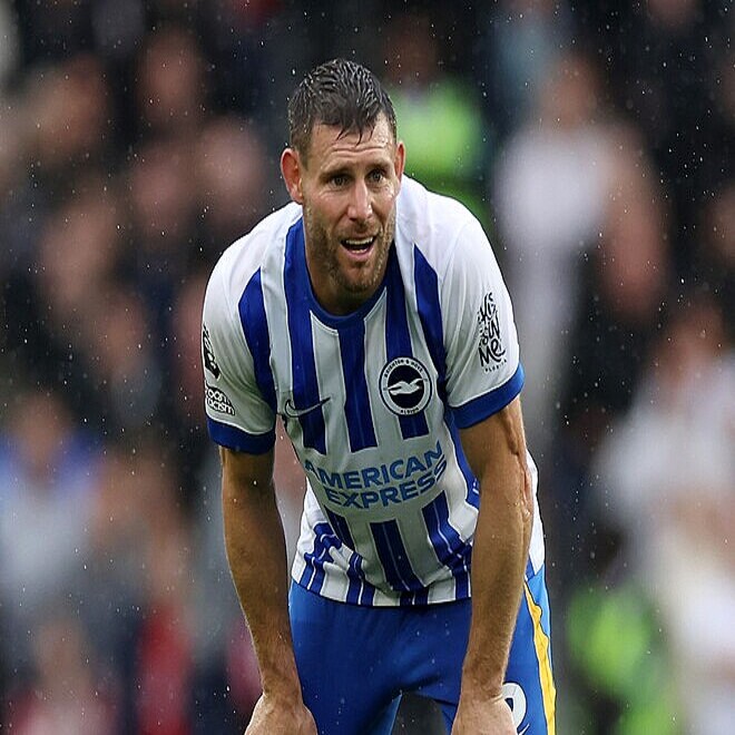 ブライトンのベテランMFミルナーが背番号を「6」→「20」に変更